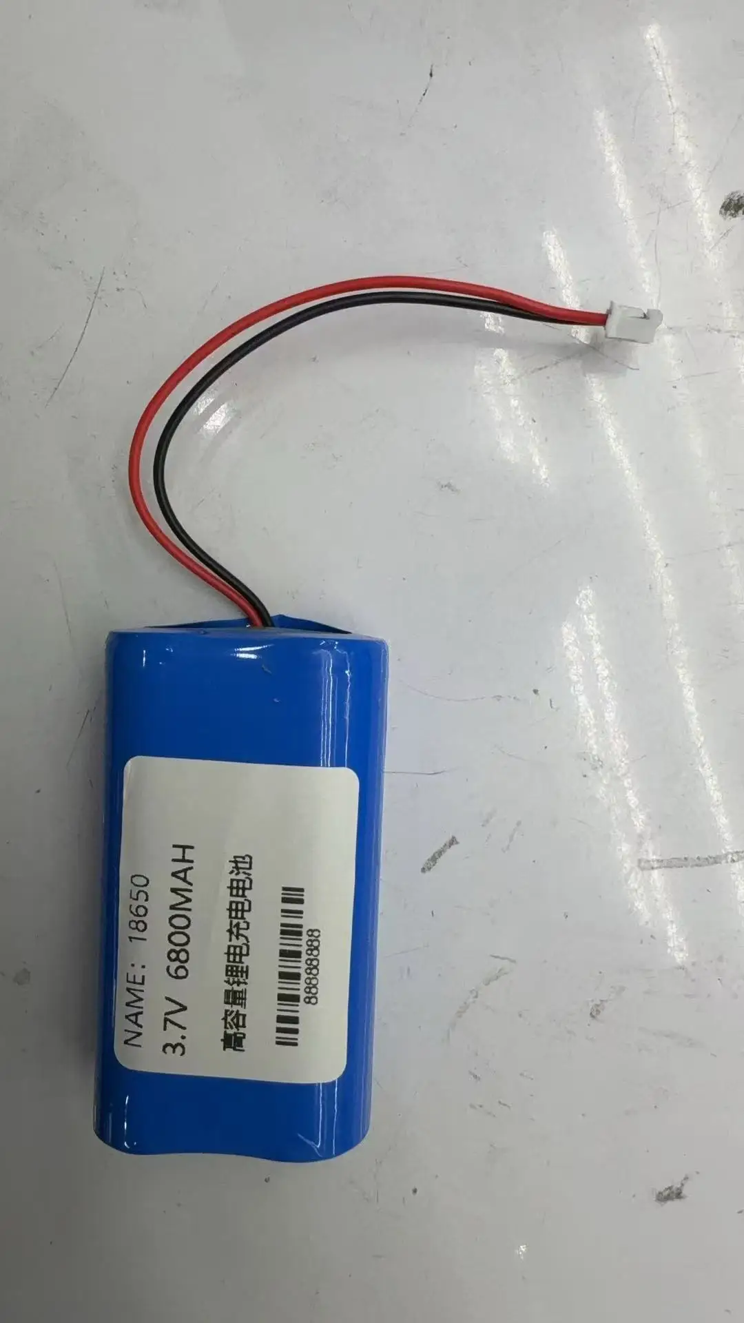 buy more will cheap 3.7V 6800MAH lithium rechargeable battery 18650 parallel amplifier with sufficient capacity for two wires