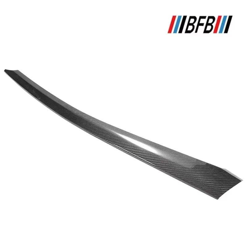For BMW new X5 F15 Dry carbon fiber 2014-2017 interior X5 central control dashboard right long trim cover Interior Mouldings