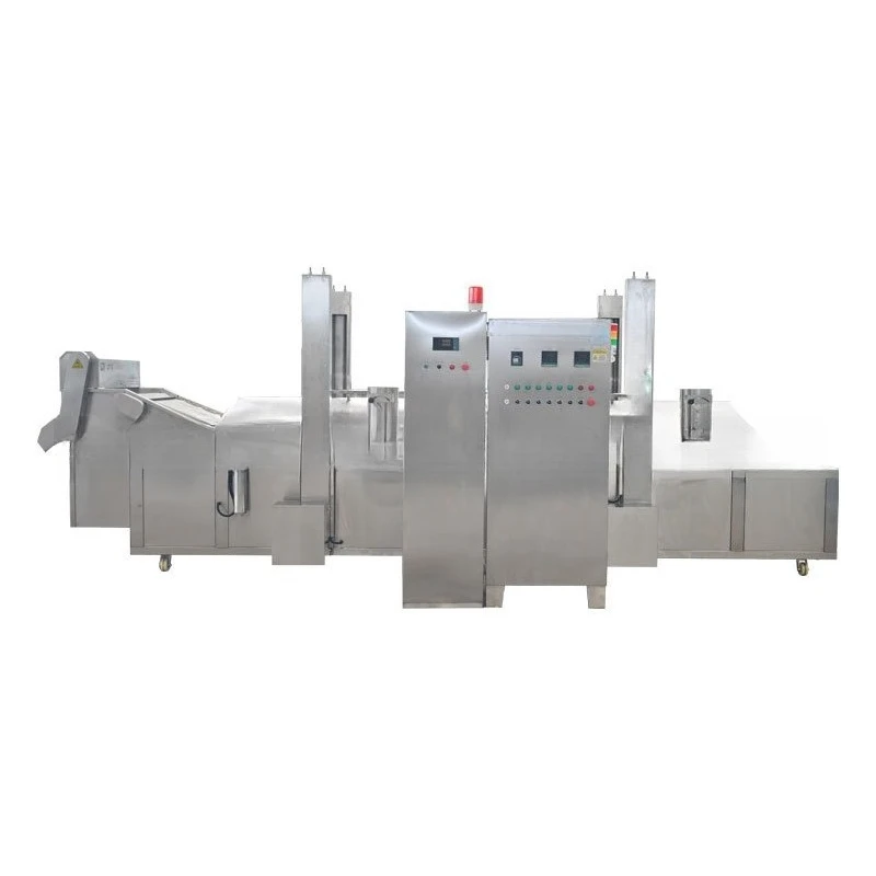 

saury section, hairtail frying production line, tunnel hairtail section frying machine, large