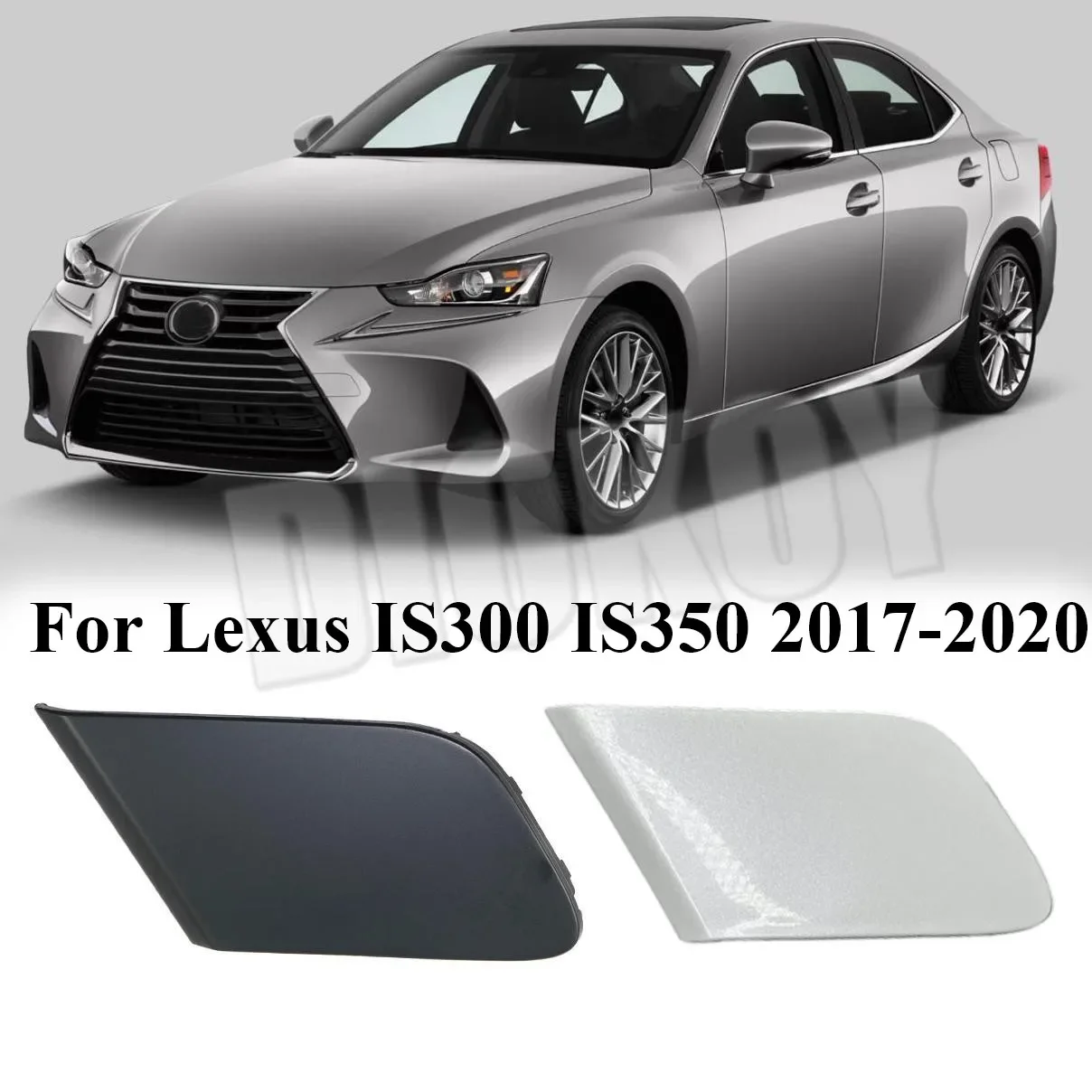 For Lexus IS300 IS350 2017-2020 Front Bumper Tow Hook Hole Cover Cap 52129-53916