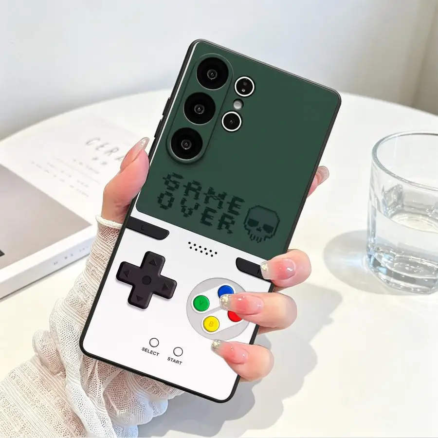 Phone Cover Case for Samsung Galaxy S26 Ultra S20 S24 S21 FE S25 Plus Note 20 8 9 10 S25+ S10 S9 S26+ S23 S24+ Pixel Skull Game