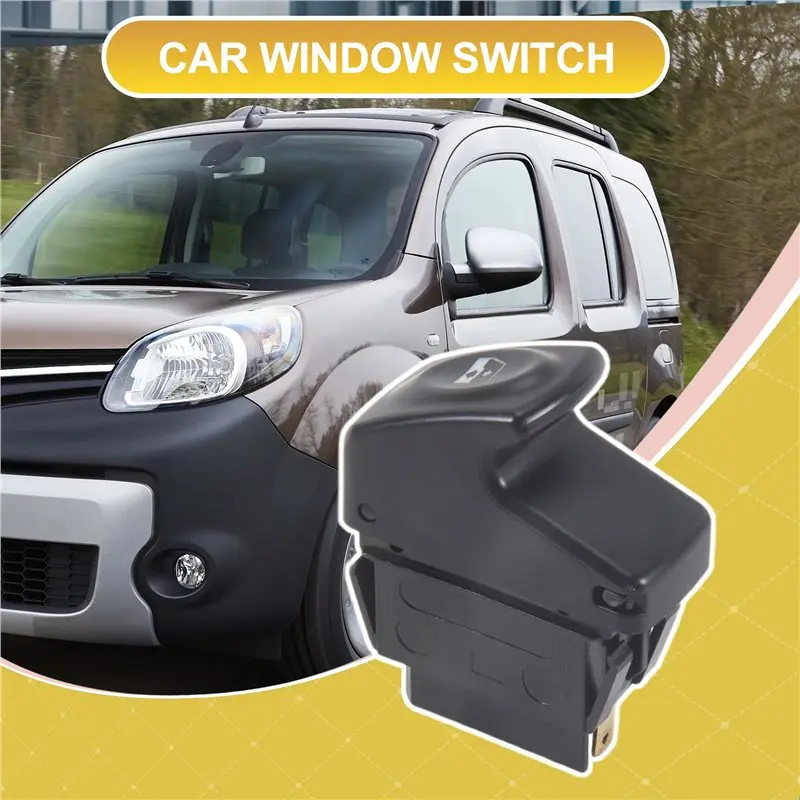 BB AT-Car Window Switch 6 Pin Right For Renault Clio Kangoo Megane Scenic 7700838101