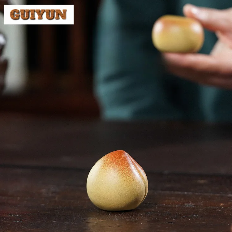 ييشينغ الطين الأرجواني تقليد الخوخ