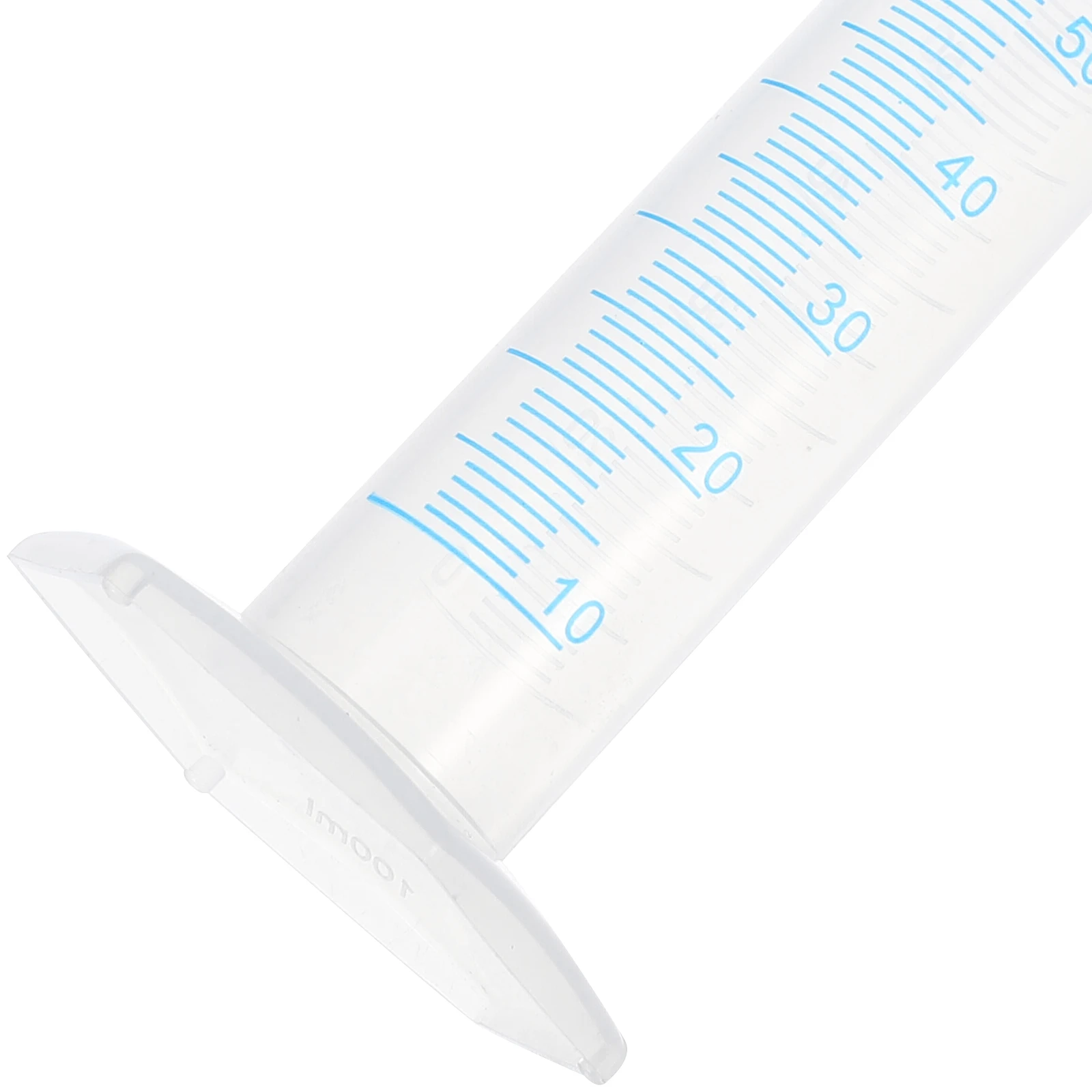 100Ml Transparent Graduated Plastic Measuring Cylinder Lab Use Food Grade Material Non Wetting Interior Accurate Meniscus Free