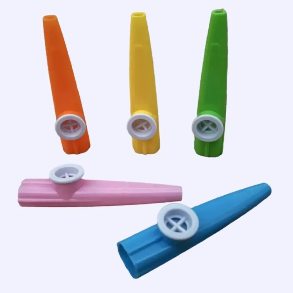 Kazoo High Quality British Plastic Kazoo Flute Joyful Whistle Accompanying Instrument Kids