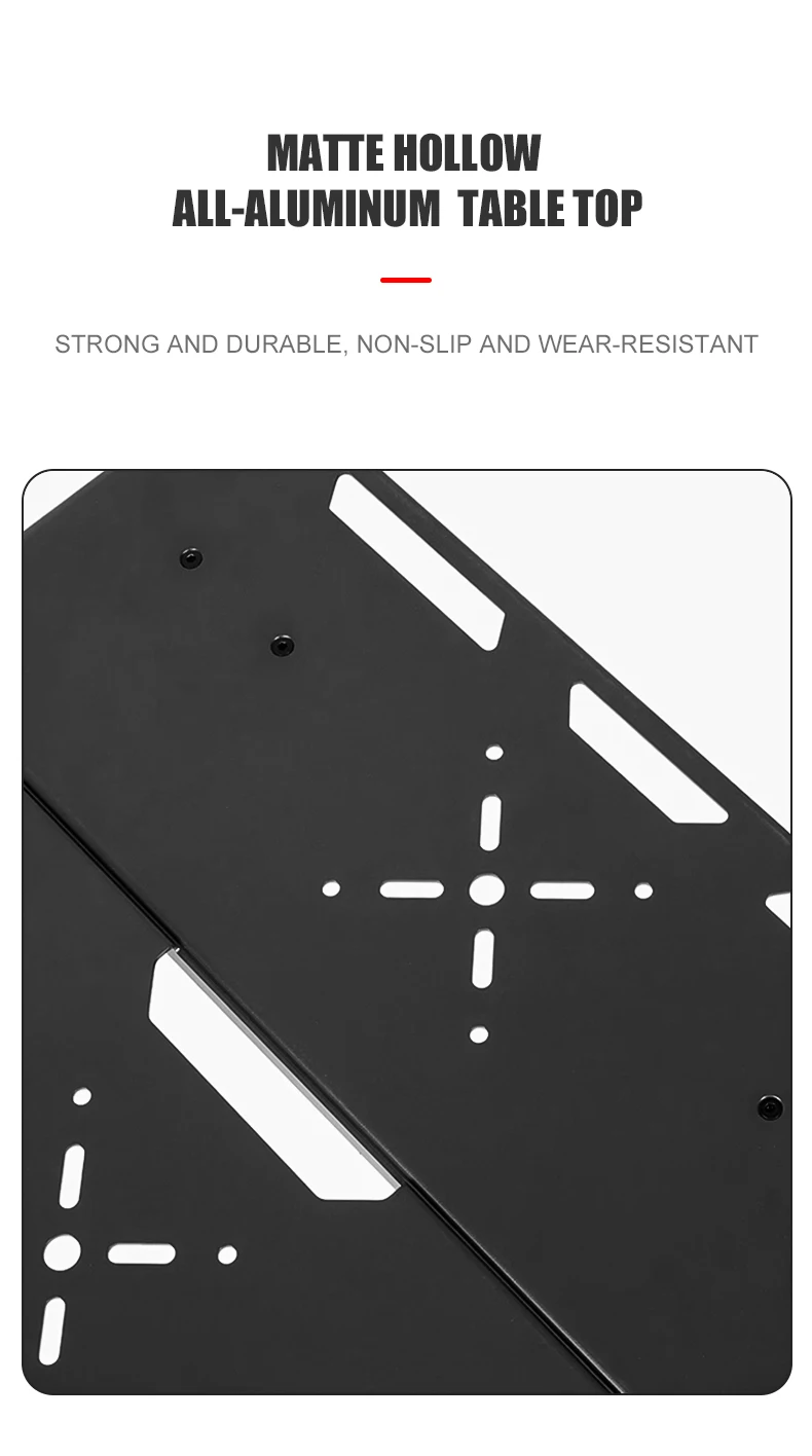 Description Picture 5 of itemWESTTUNE Outdoor Tactical Table Folding Camping Table Lightweight Multifunctional Liftable Picnic Table for Hiking Travel BBQ