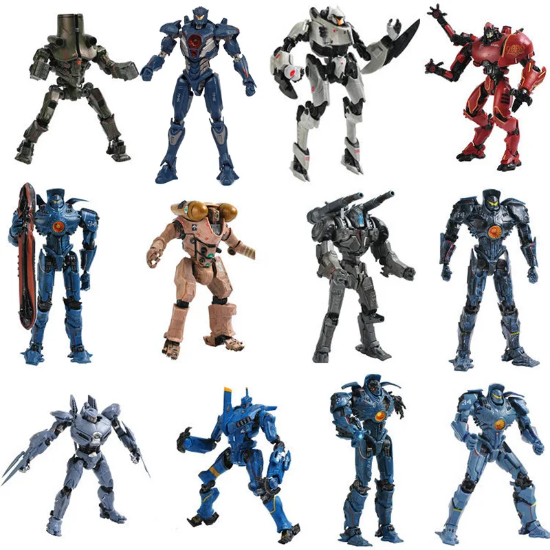 

Pacific Rim Action Figure Red Tramp Japanese Mecha Room Ornament Figura Model Toys 7 inch Cool Birthday Present Gifts