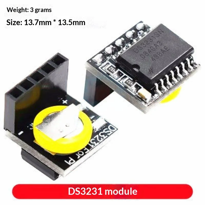 1Pc High Precision I2C Interface DS3231 Time Clock RTC Module With/no Battery For 3.3V/5V Pi For Raspberry.
