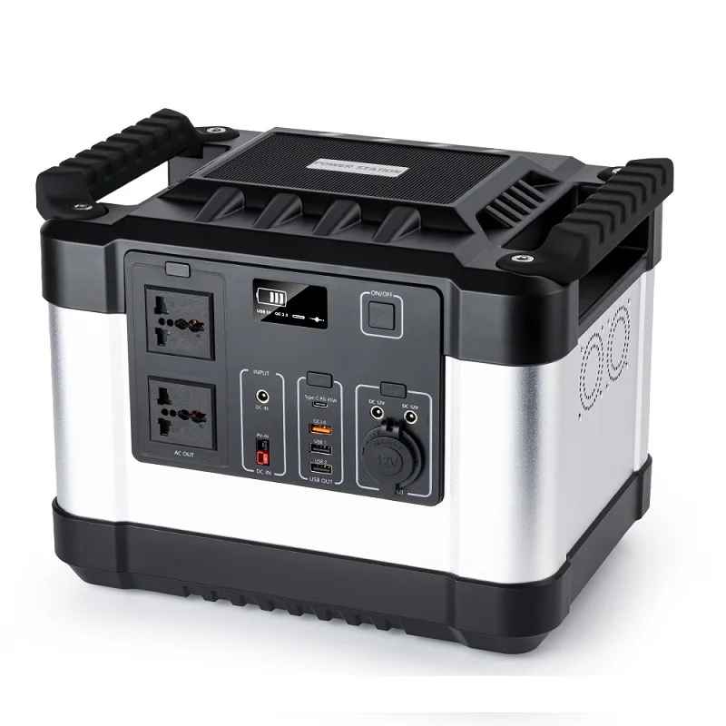 Big Capacity Solar Generator Power Station Powerbank 1000w 1kw 1000 Watt Portable Solar Power Station