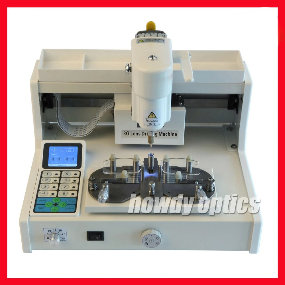 

3G digital lens drilling machine drill lens driller good quality CE approval