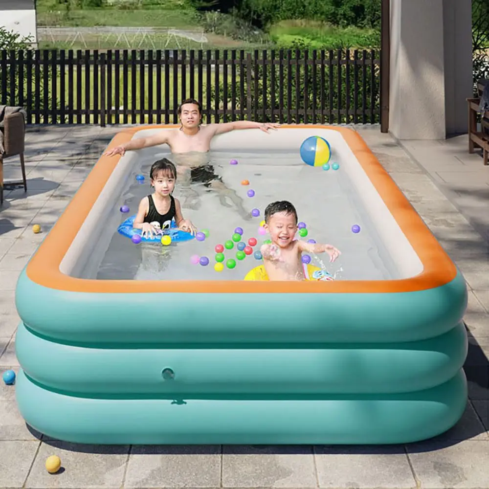 Piscina inflable de 1,8 m/2,1 m/2,6 m para adultos y niños, bañera de verano para interiores y exteriores, juguetes para fiestas