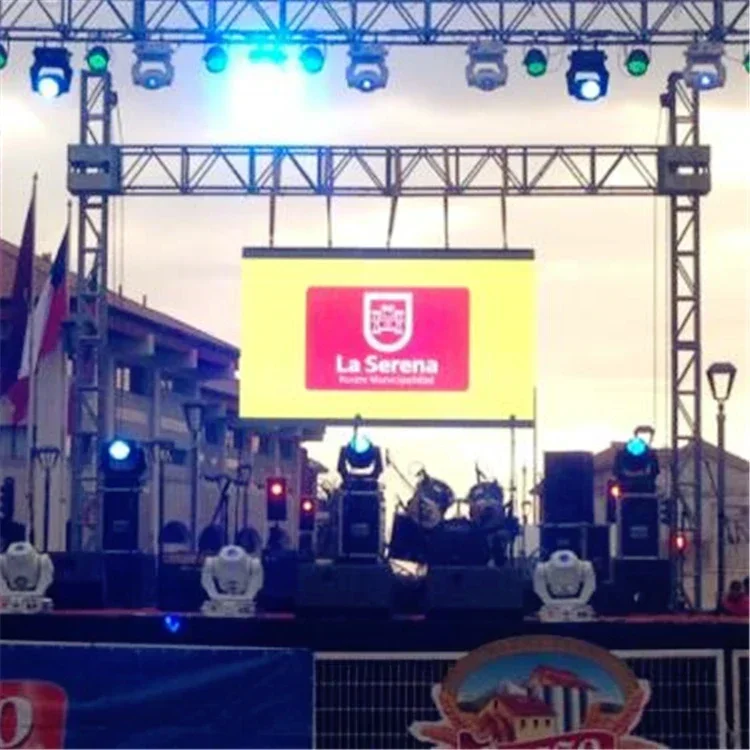 Outdoor Large Size LED Screen Full Color Display Modules SMD2727 LED Display For Rental Hot sales