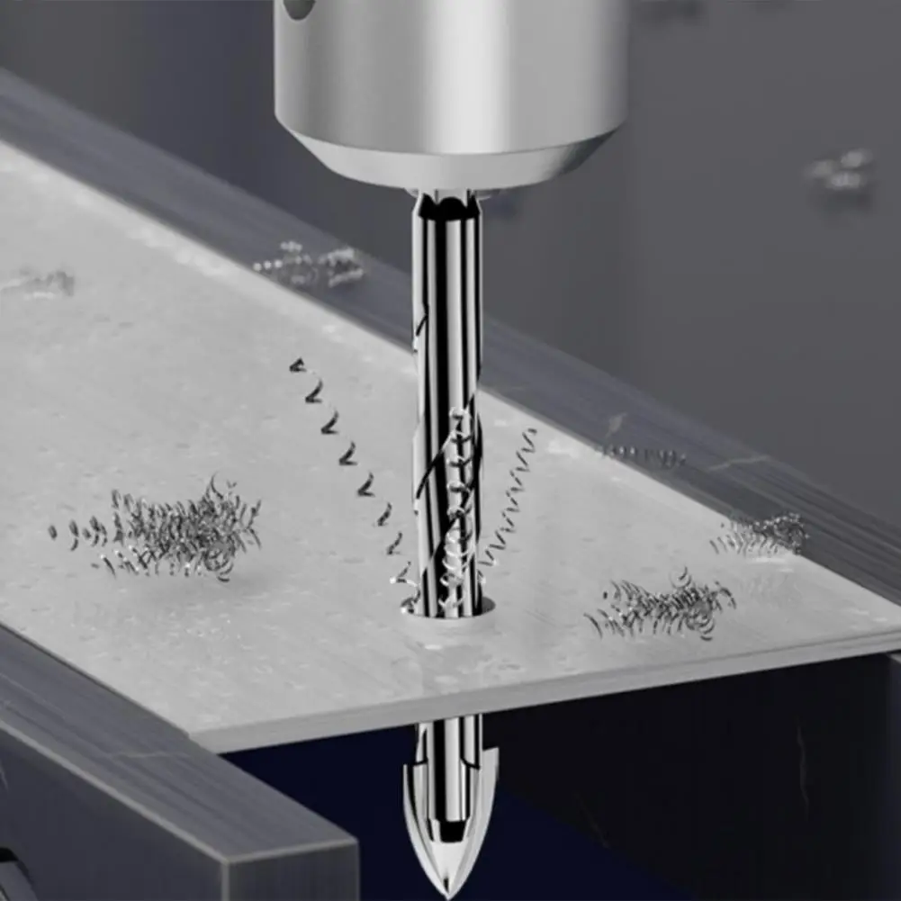 Wood Drilling Bit Drilling Bit 7pcs Carbide Drill Bit Set Corrosion Resistant Strength Tip Kit Super Sharp Wide Compatibility