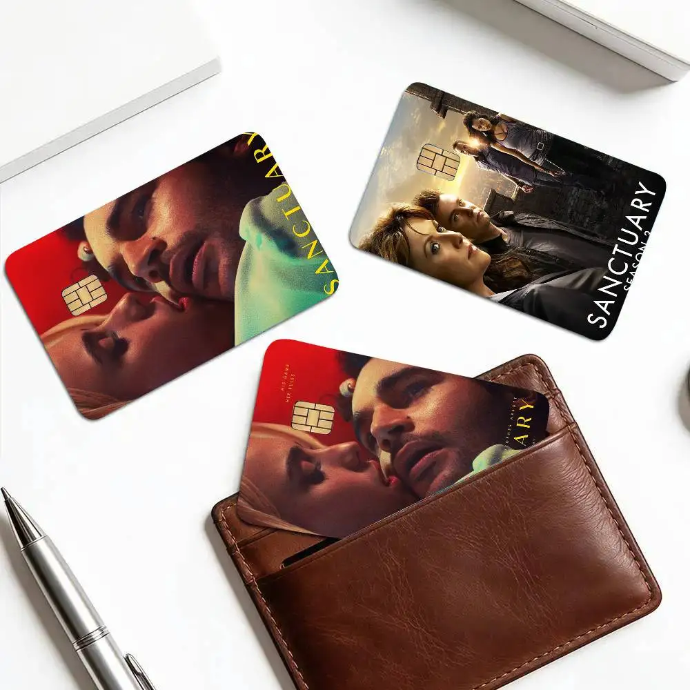 Sanctuary Thriller Movie Credit Card Sticker Waterproof PVC Skin Cover For Debit Bank Card, Removable Card Decal Wrap