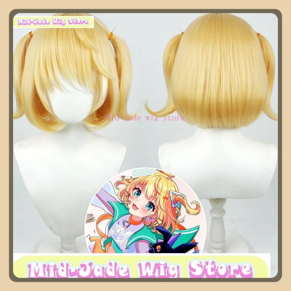 

Магазин париков среднего нефрита EN Millie Parfait, парик для косплея, аниме, игра, ролевая игра, костюм для вечеринки на Хэллоуин, реквизит, синтетические волосы