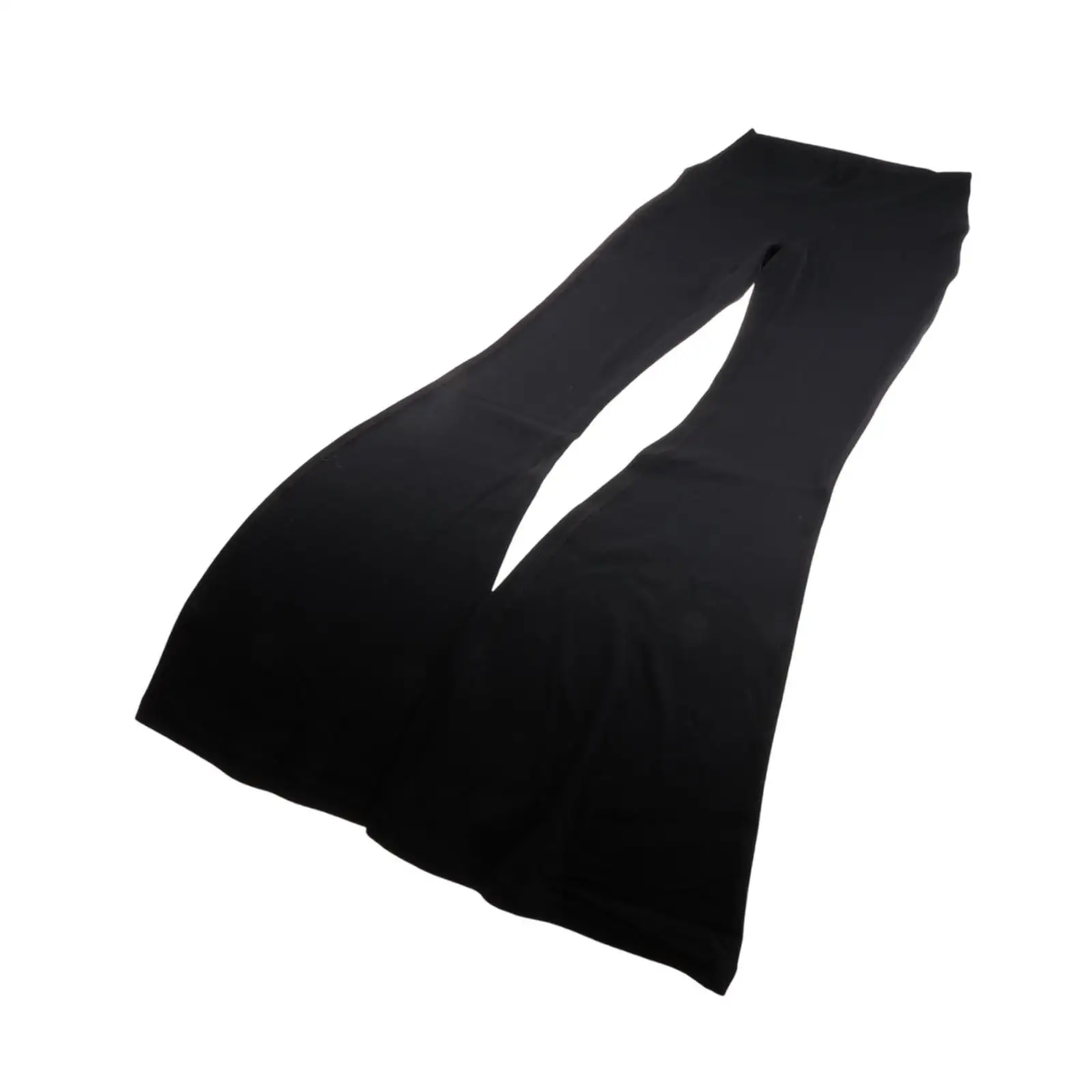 Mulheres bootcut calças de yoga estiramento moda bootleg alargamento sino inferior longo calças de yoga para barriga ginásio dança treino fitness