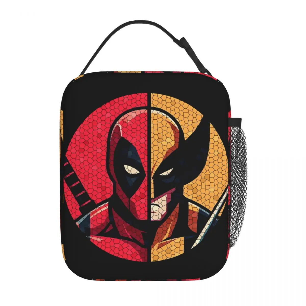 

Deadpool & Wolverine Movie D&W Insulated Lunch Bag Superhero Food Container Bags Portable Cooler Thermal Lunch Box For Travel