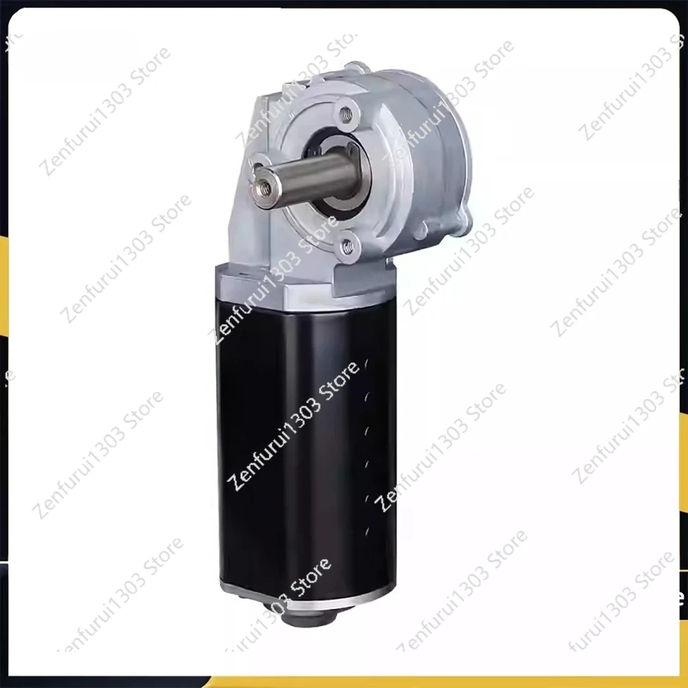 12V DC Worm Gear Reducer Motor Forward and Reverse High Torque Slow Speed Transmission Motor Power Failure Self-locking Motor