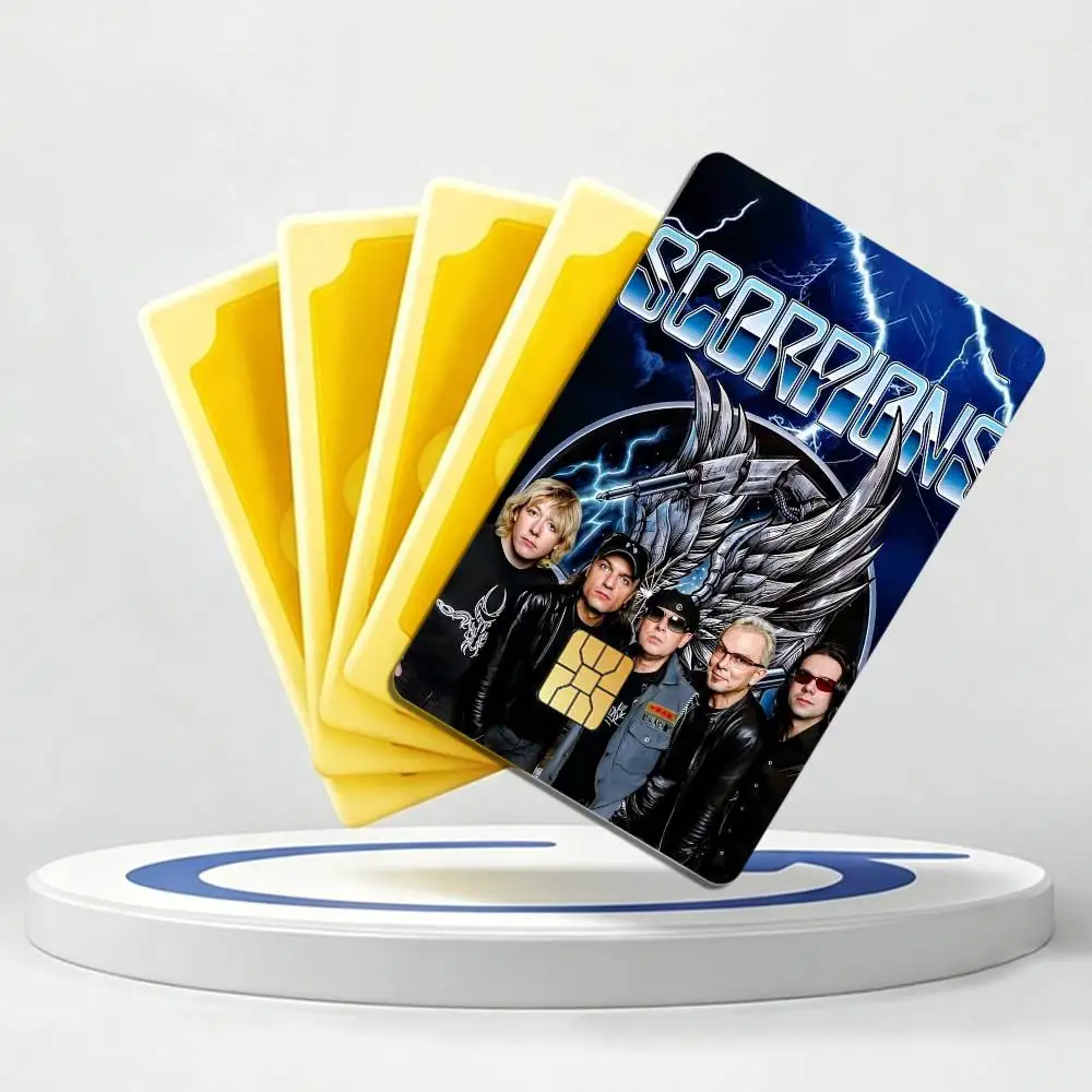 Wind Of Change The S-Scorpions Card Stickers for Bank Access Protective Waterproof Film Cover Sticker