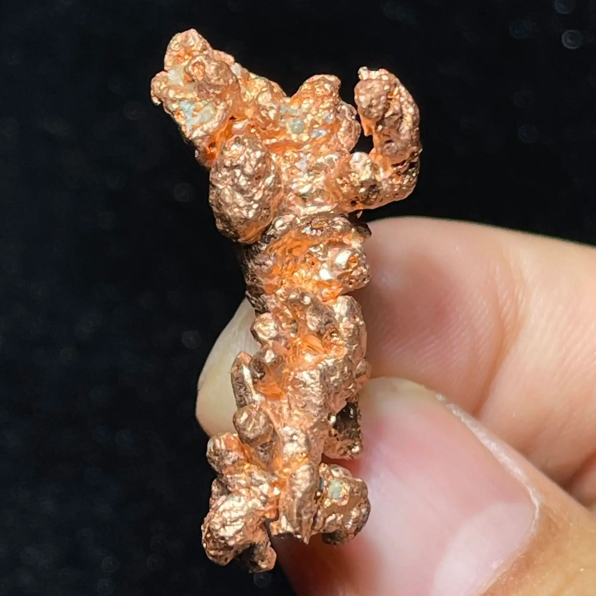 Natural Raw Red Copper Ore Crystal Healing Teaching Collection Gift Home Decor