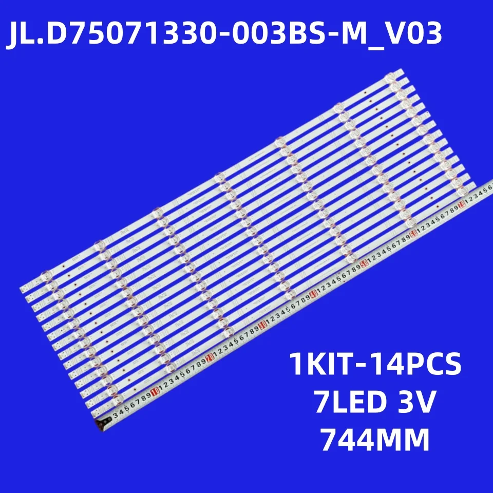 Full set LED strip For 75