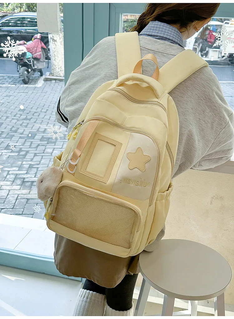 Kawaii Starry Preppy Harajuku Ita Backpack