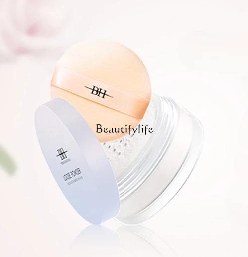 

Finishing Powder for Women, Waterproof, Sweat-Proof, Long Lasting Control, Smear-Proof Makeup, Loose Power, Oily Leather,