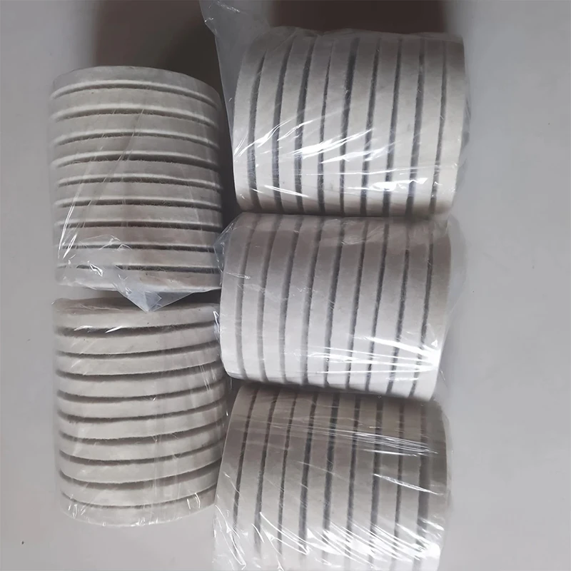 5Pcs Angle Grinder Grinding Stainless Steel Woodworking Furniture Glass Polishing Felt Wheels for Easy Gr Mirror Polishing Discs view 3