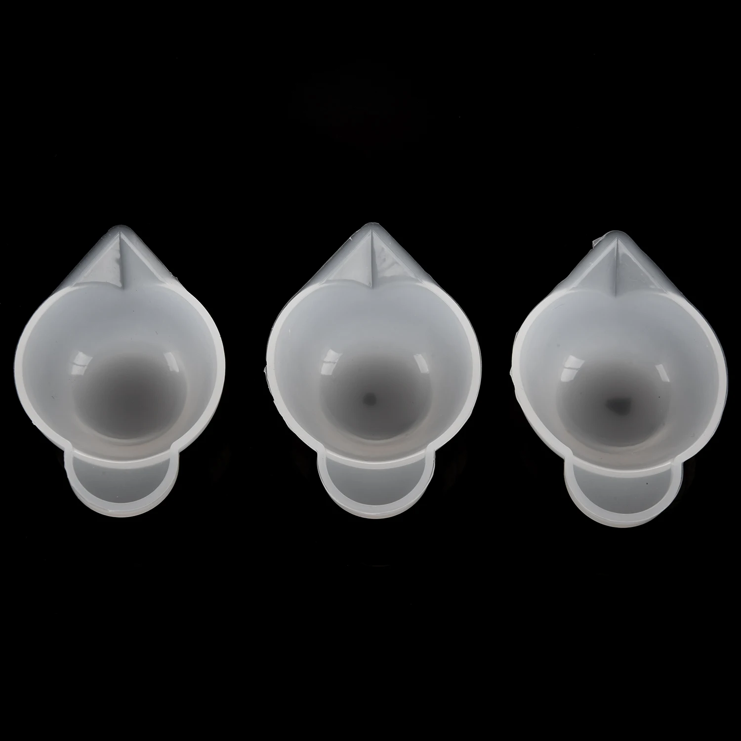 10Pcs Silicone Mold Cup Dispenser Diy Epoxy Resin For Jewelry Making Tool Color Modulation Diy Mold Accessory