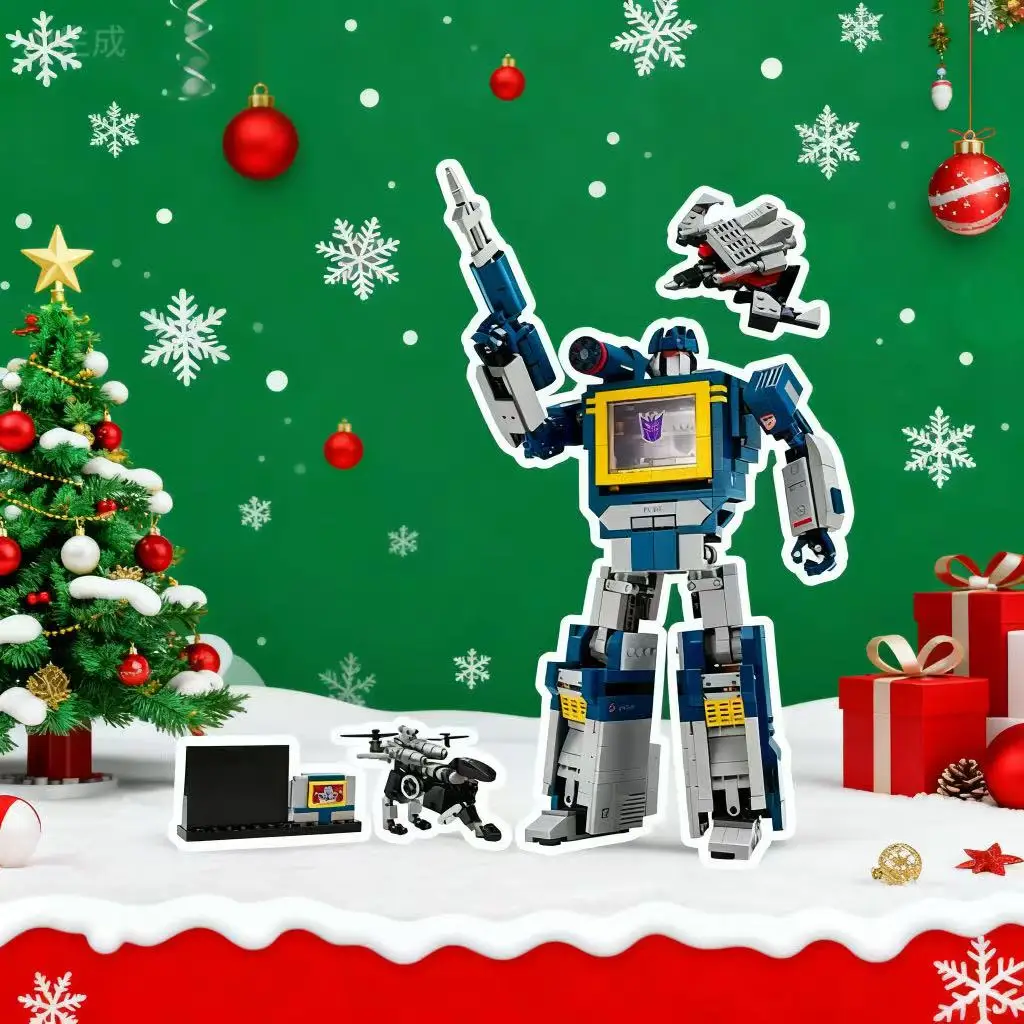 2025 جديد 10358 روبوت اللبنات 1505 قطعة الكبار عيد ميلاد هدية الكريسماس ألعاب تعليمية