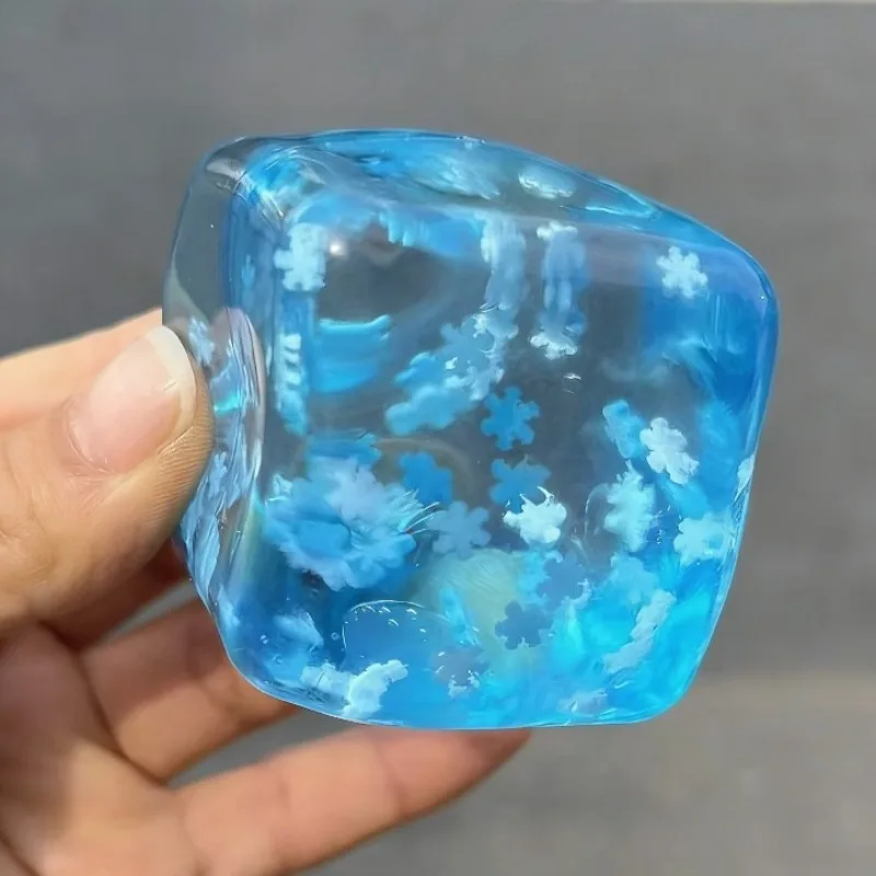 

Хит продаж: Сквиши-антистресс «Снежинки» в форме кубиков льда, мальтозные, квадратные, забавные сенсорные игрушки для взрослых, подарки