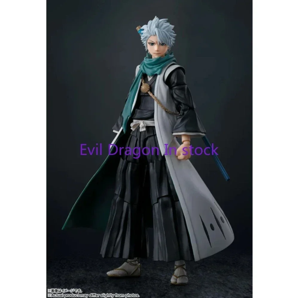 

100% Original Bandai SH Figuarts SHF Toshiro Hitsugaya BLEACH Anime Action Figures Toys Model Figura Collector Gifts in Stock