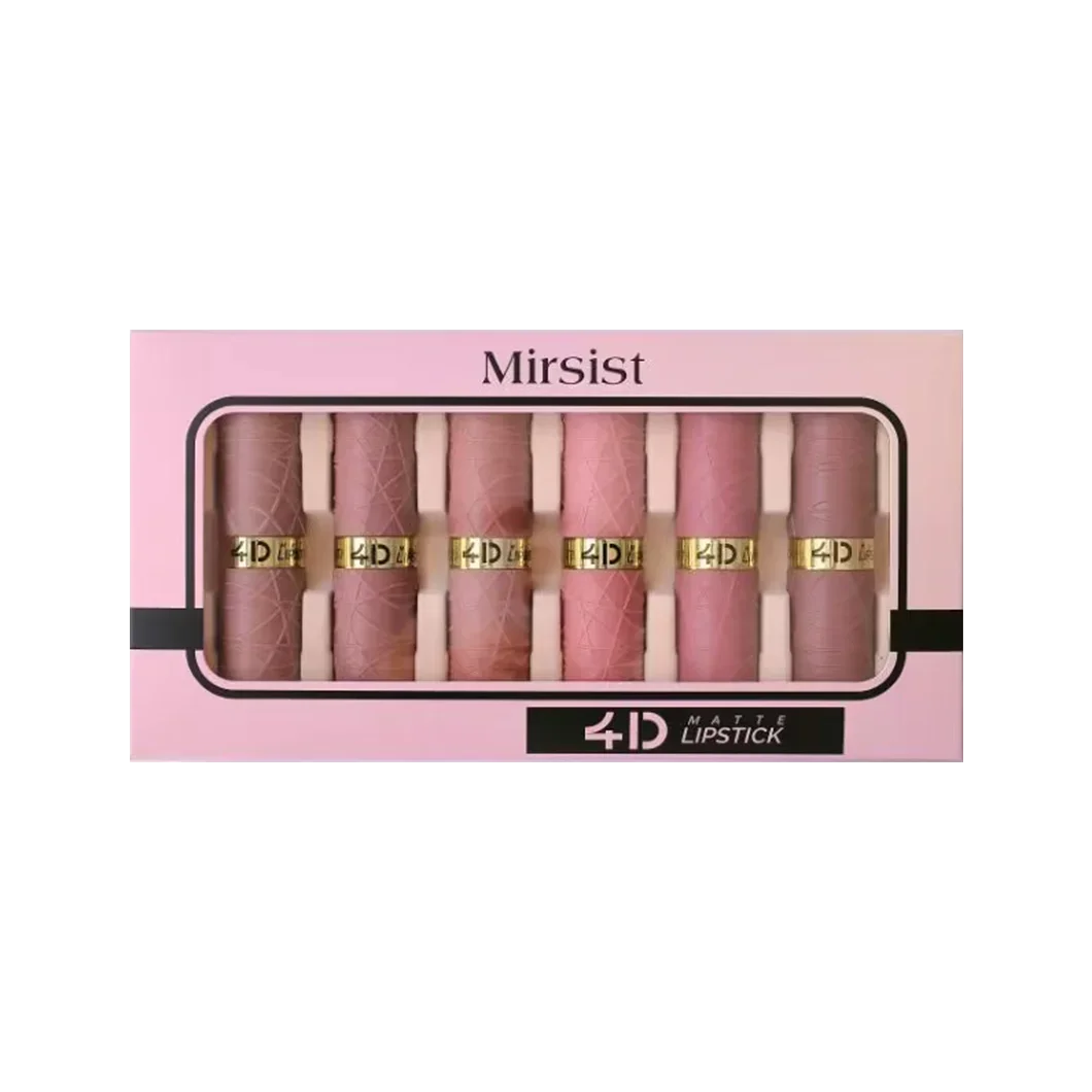 6 個のベルベットマット口紅セットセクシーな女性のリップティント長期的な防水ノンスティック保湿リップ化粧品メイクアップ