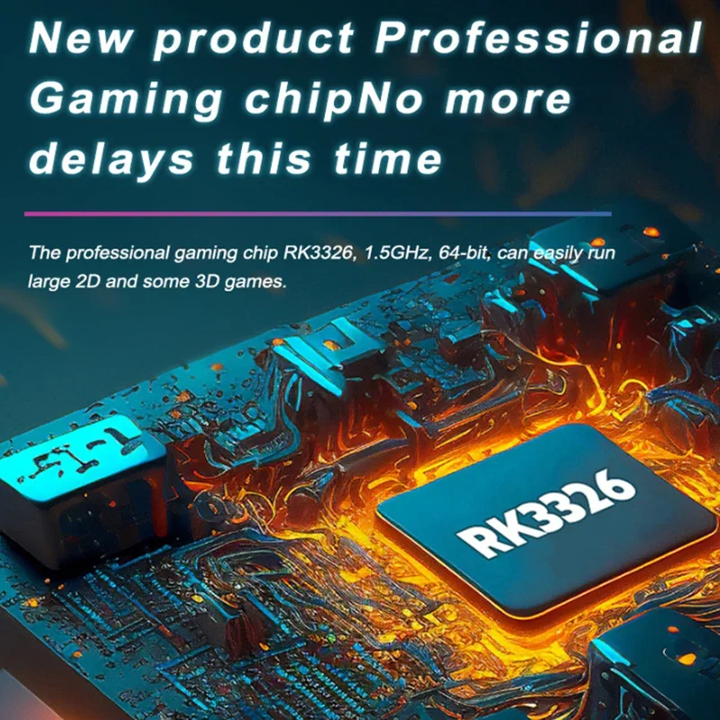 R36 Pro Console Up to 22000+ Games Handheld Game Players 3.5 Inch IPS Screen Open Source Console Pocket Video Player 64G/128GB