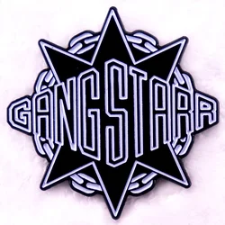 American Hip Hop Duo Logo Badge Enamel Pin Music Brooch Jewelry Backpack Decorate