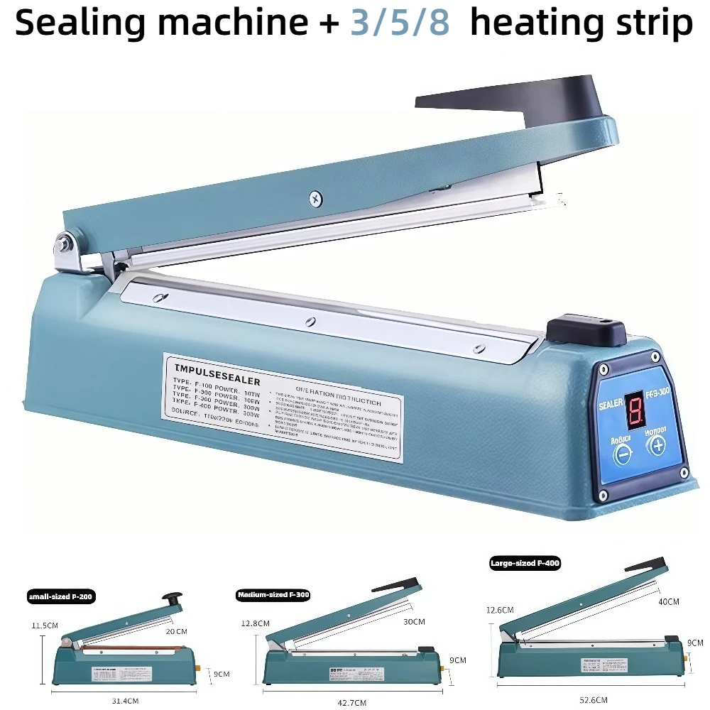 200/300/400 Hand-operated Sealing Machine Gift Wrapping Food Packaging Liquid Plastic Sealing Heat Shrinkage Membrane Sealing