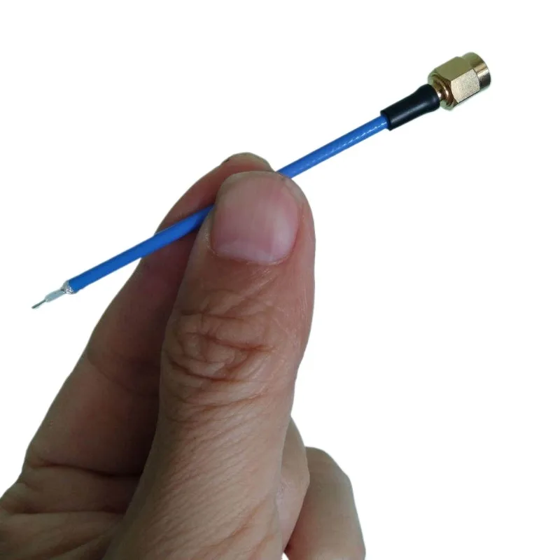 18.5G Antenna Matching Adjustment Pig Tail Pig Tail, RF Testing Needle and Thread Gold-plated SMA Male