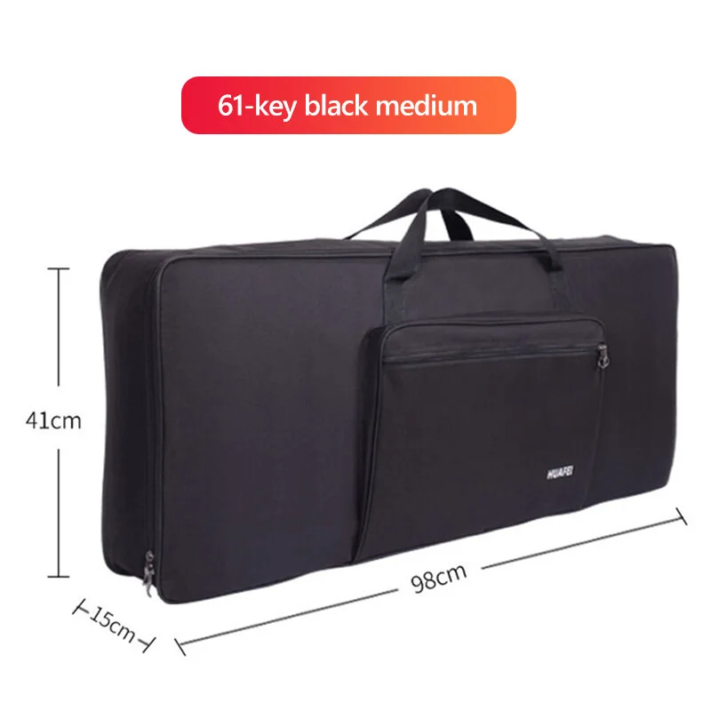 

Clearance Instrument Handbag 61 key Keyboard Bag Guiter Bag Large Space Multifunctional Simple Instrument Cover Case