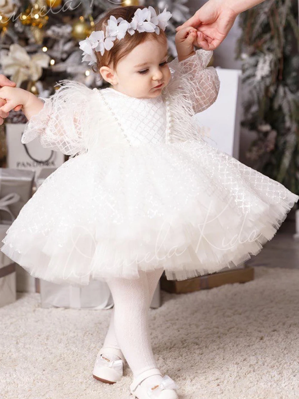 

Flower Girl Dresses Cute Baby Girl Dress Girl Birthday Party Dress First Communion Dress