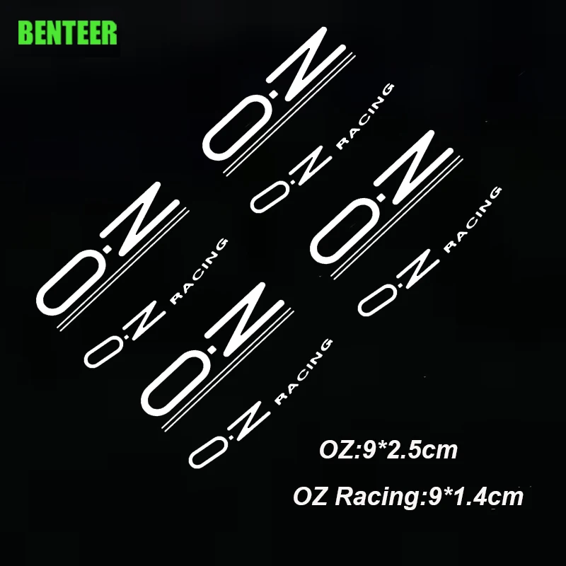 OZ Racing Car Rim Stickers Decals Auto Tunning Accessories