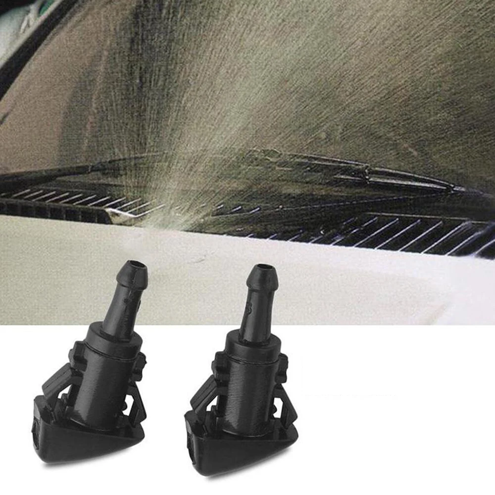 2pcs Windscreen Washer Sprays 986303J000, 98630-1G100 98630-YY000, 98630 2K100 for Hyundai Kia Jeep Compass Chrysler Dodge Ram