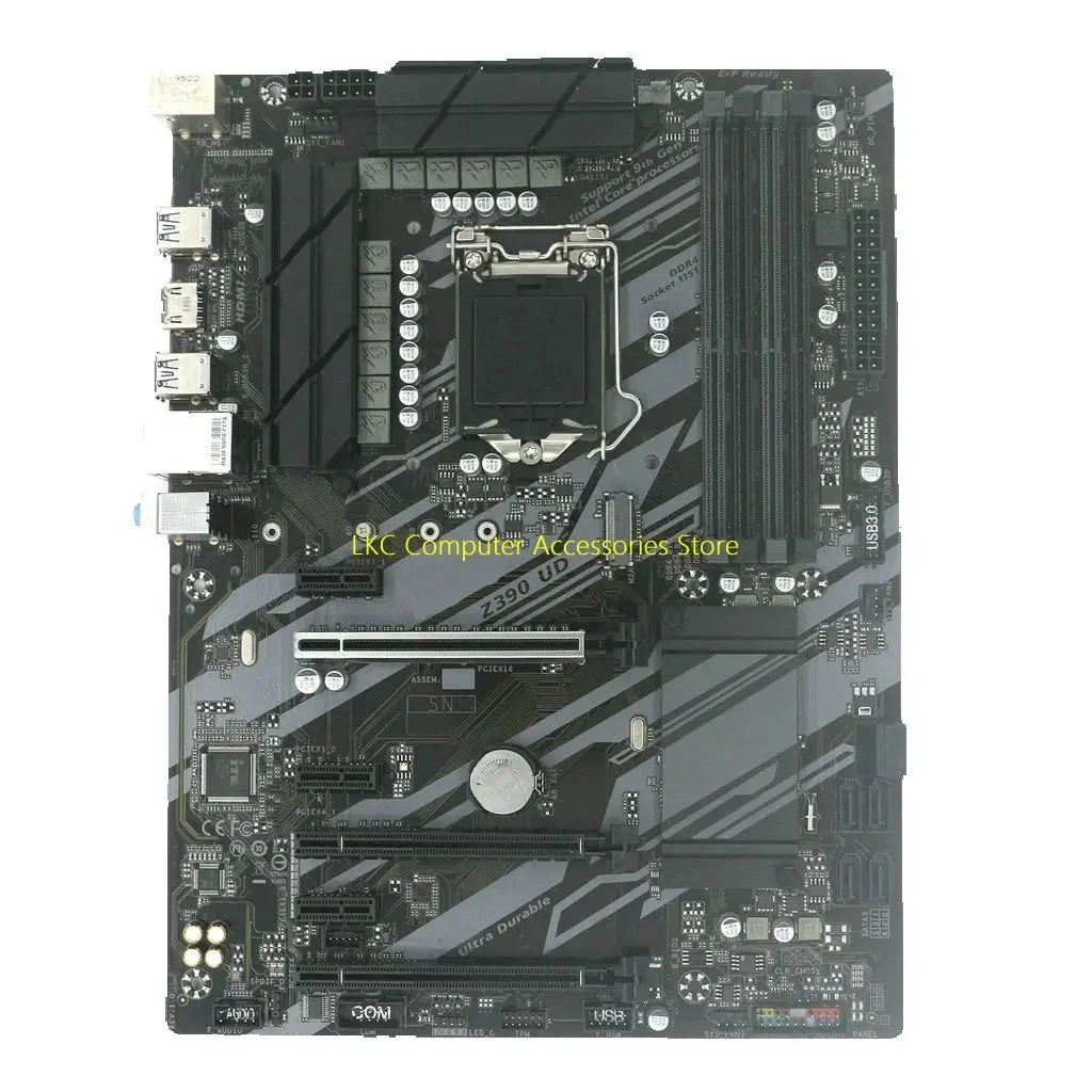 

For Gigabyte Z390 UD USED Motherboard LGA1151 ATX Z390 Desktop Mainboard M.2 nvme PCI-E X16 100%Tested