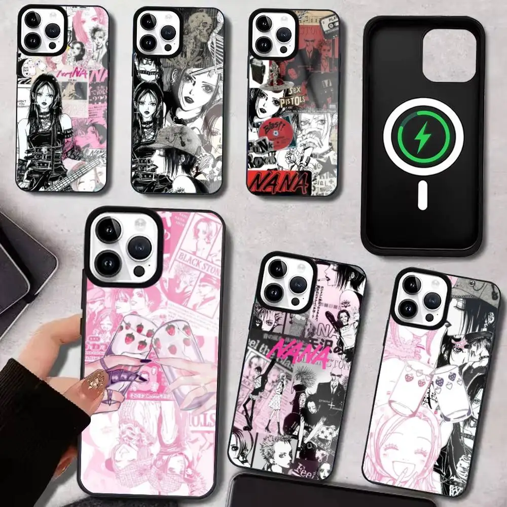 

Japanese Classic Anime N-NA N-NA Phone Case For iPhone17,16,15,14,13,12,11 Plus,Pro Max Magnetic For Magsafe Wireless Charging