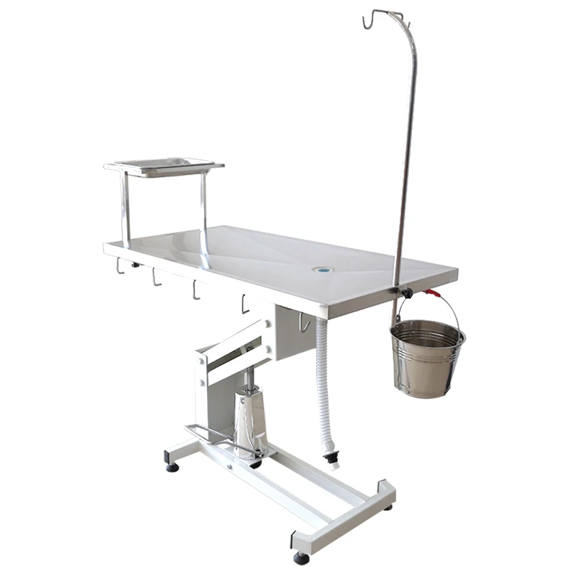 

Veterinary Operating Table Stainless Steel Electric Hydraulic Adjustable Pet Surgery Table Animal Medical Surgical Equipment