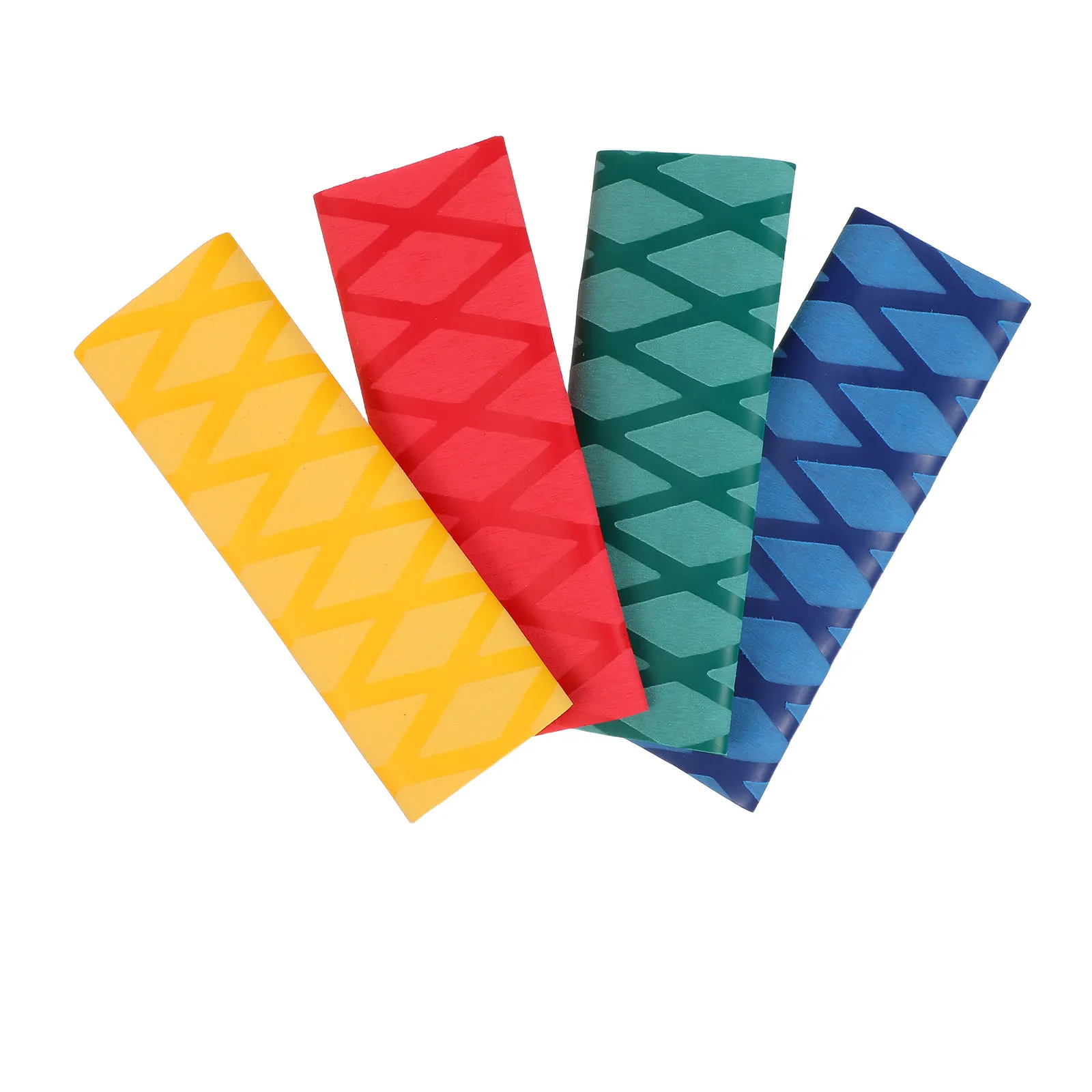 4Pcs Kitchen Knife Handle Protectors Heat Shrink Grip Sleeves Non Slip Textured Comfort Grip for Chef Butcher Carving Knives - view 6