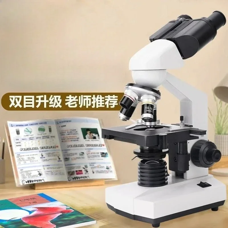 Microscope, laboratory-specific, aquaculture, looking at bacteria optical biology high-power binocular, trinocular TD30