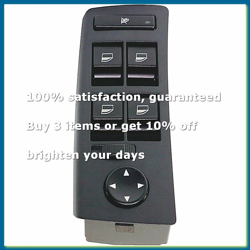 Car Front Left Power Window Switch for X5 E53 99-06 61316962505 LHD