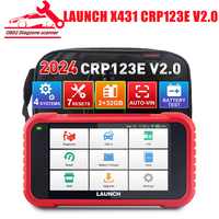 Launch X431 CRP123E V2.0 OBD2 Code Reader Support Engine ABS Airbag Diagnostic Tool Diagnosis Machine for Cars Crp123 E Scanner