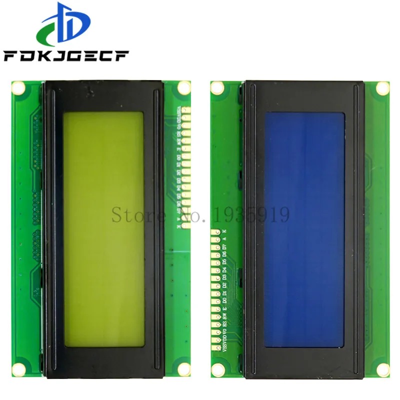 LCD2004 2004 20x4 2004A Blue/Green screen HD44780 Character LCD /w IIC/I2C Serial Interface Adapter Module for arduino