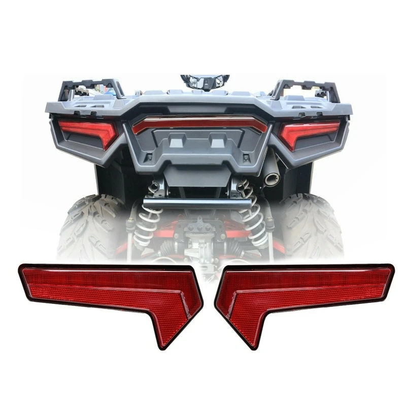 

1 Pair Car Red UTV LED Tail Light for Polaris Sportsman 1000 XP RZR RS1 XP TURBO 2018 2019